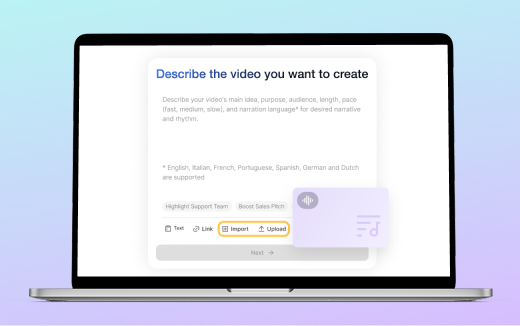 Let Visla’s automatic video editor handle the heavy lifting with smart scene detection and trimming.